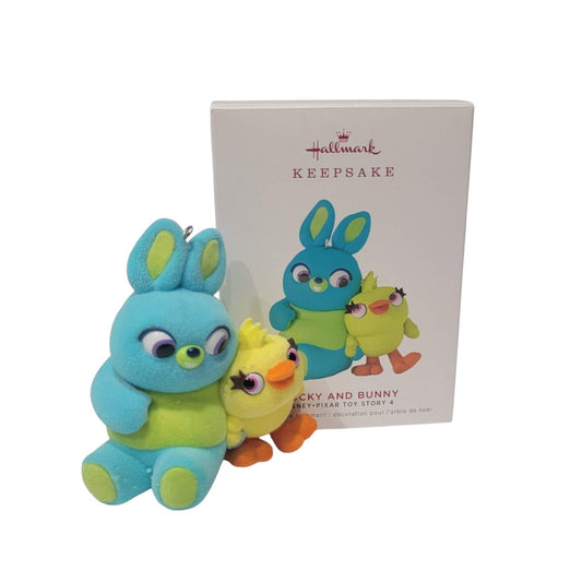Hallmark Keepsake Ornament Ducky and Bunny Toy Story 4 Disney Pixar 2019