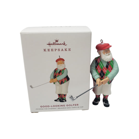 Hallmark Keepsake 2019 “Good-Looking Golfer” Christmas Ornament